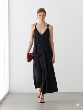 Massimo Dutti NWT Midi Slip Dress Size 4